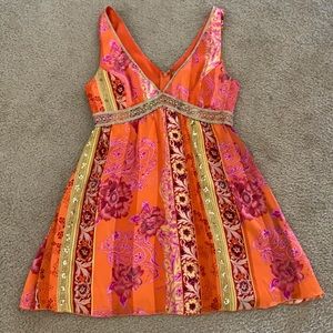 🤩Beautiful orange/yellow/red/pink/gold tunic🤩